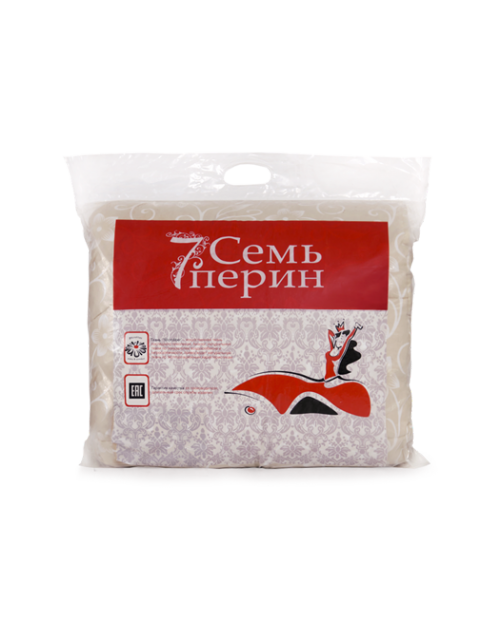 Наматрасник с фиксатором 7 Перин шерсть 140*200 см   