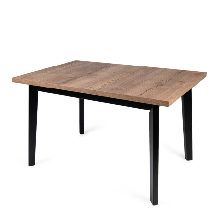 Стол Галактика 1400(500)*850  Галифакс табак/ черный