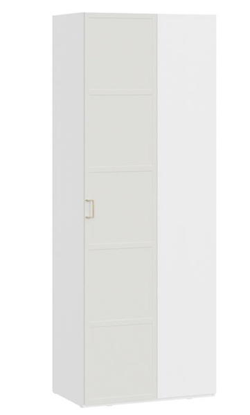 Стелла Шкаф угловой Белый холст/Белый жемчуг