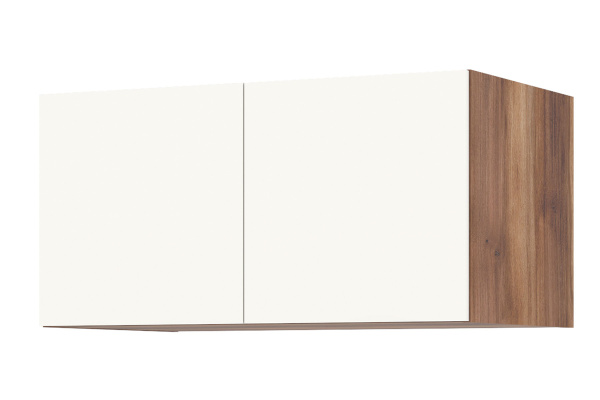 Антресоль 476.09  Тризиль 2дв.+ 476.13 Фасады 2шт/Дуб Барокко/Белый