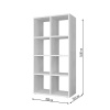 КОРИНН Стеллаж 2 Х 4 ячейки