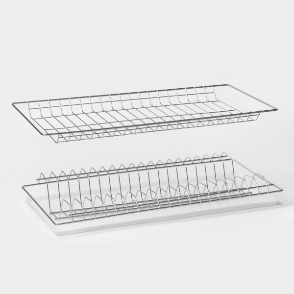 Посудосушитель 600 мм ХРОМ