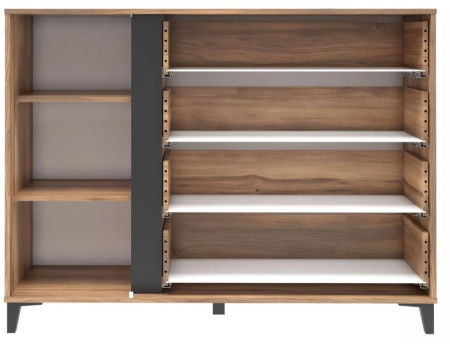 Комод Богемия Дуб борокко/Бежевый