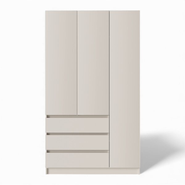 Шкаф Лофт 3дв+3ящ 1200х520х2100 Кашемир