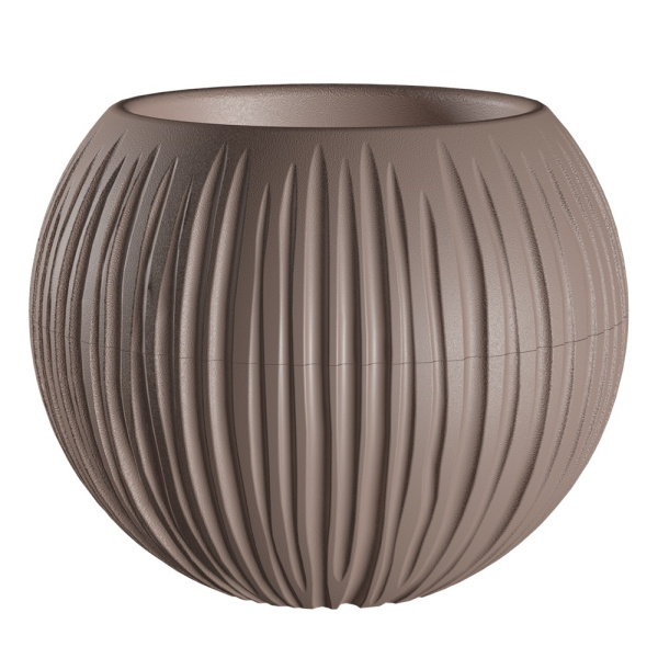 Кашпо "Сфера" (1,7 л.) Цв. Мокачино (Арт.КШ-9636)