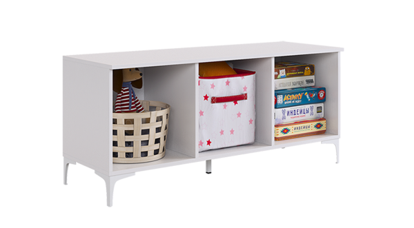 Зефир Тумба 115.01 белое дерево/пудра розовая (эмаль)